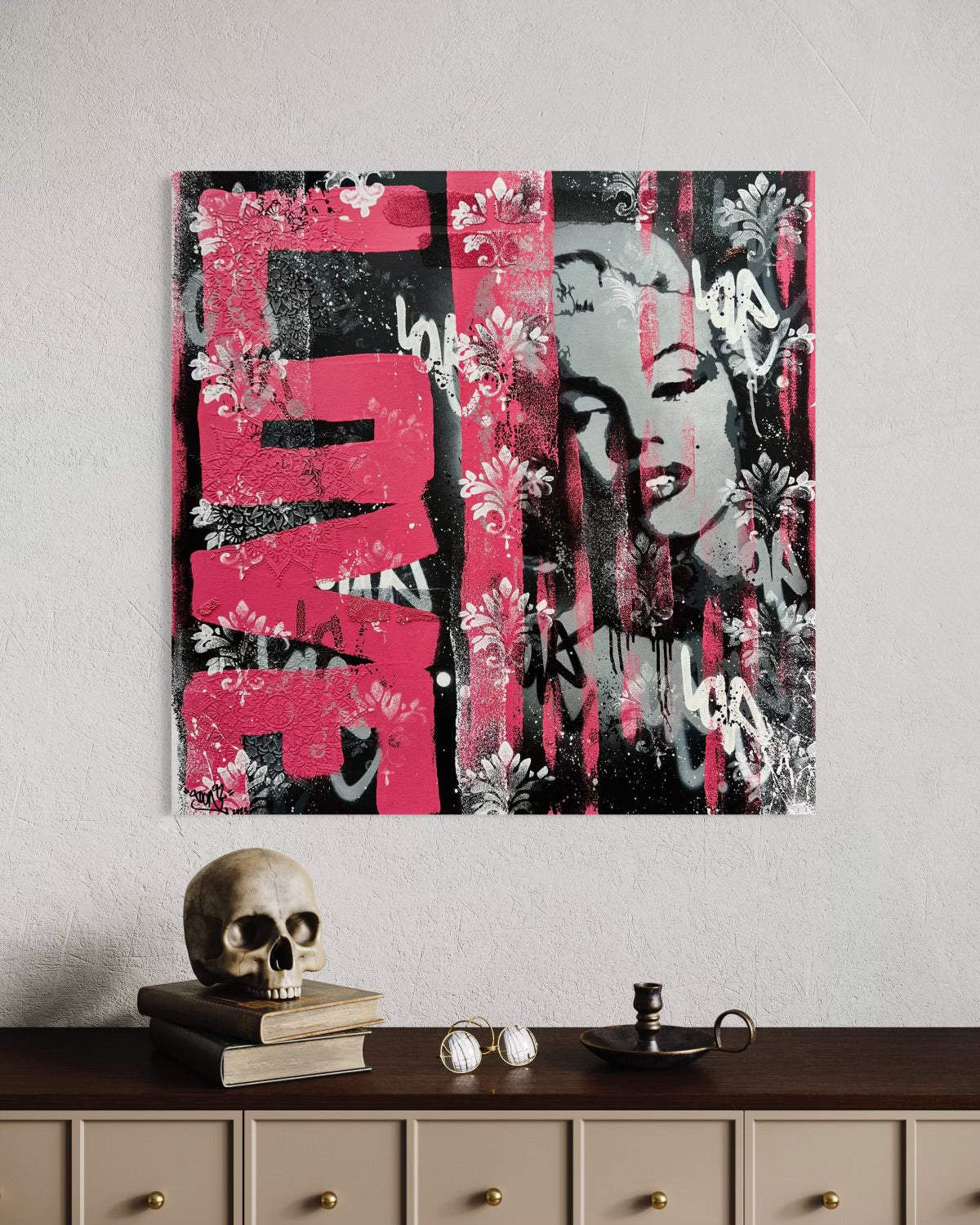 Pink Love, Marilyn - by Toon 92