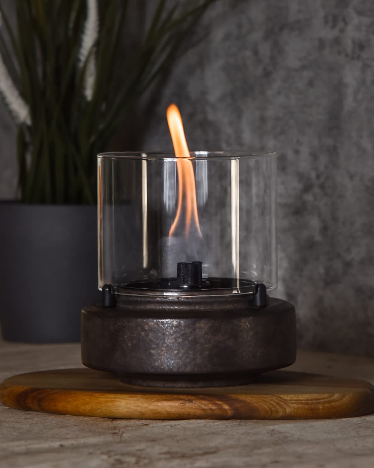 Lovinflame Opal Passion Glass Candle