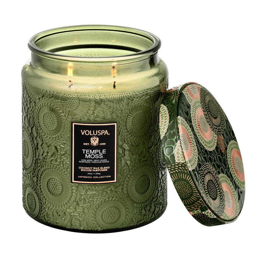 Voluspa : Temple Moss Candle