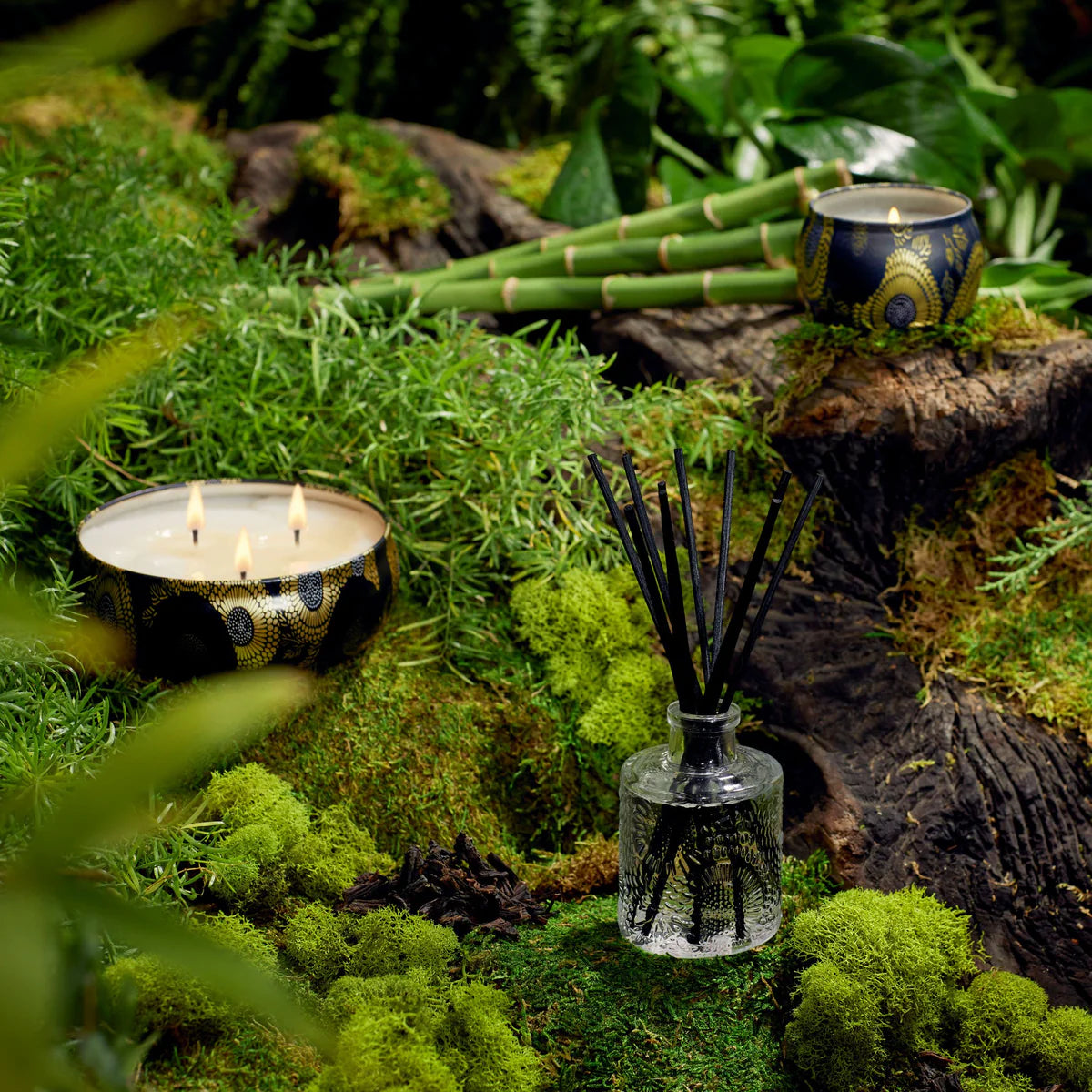 Voluspa : Moso Bamboo Candle