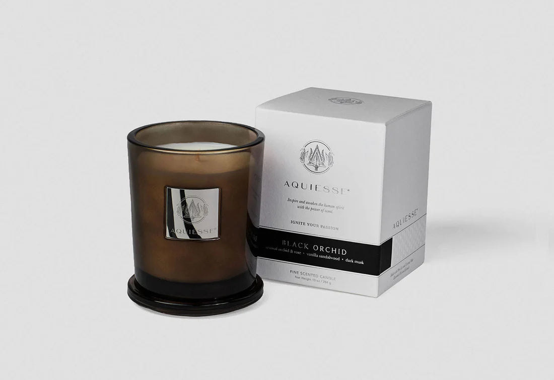 AQUIESSE : Black Orchid Candle