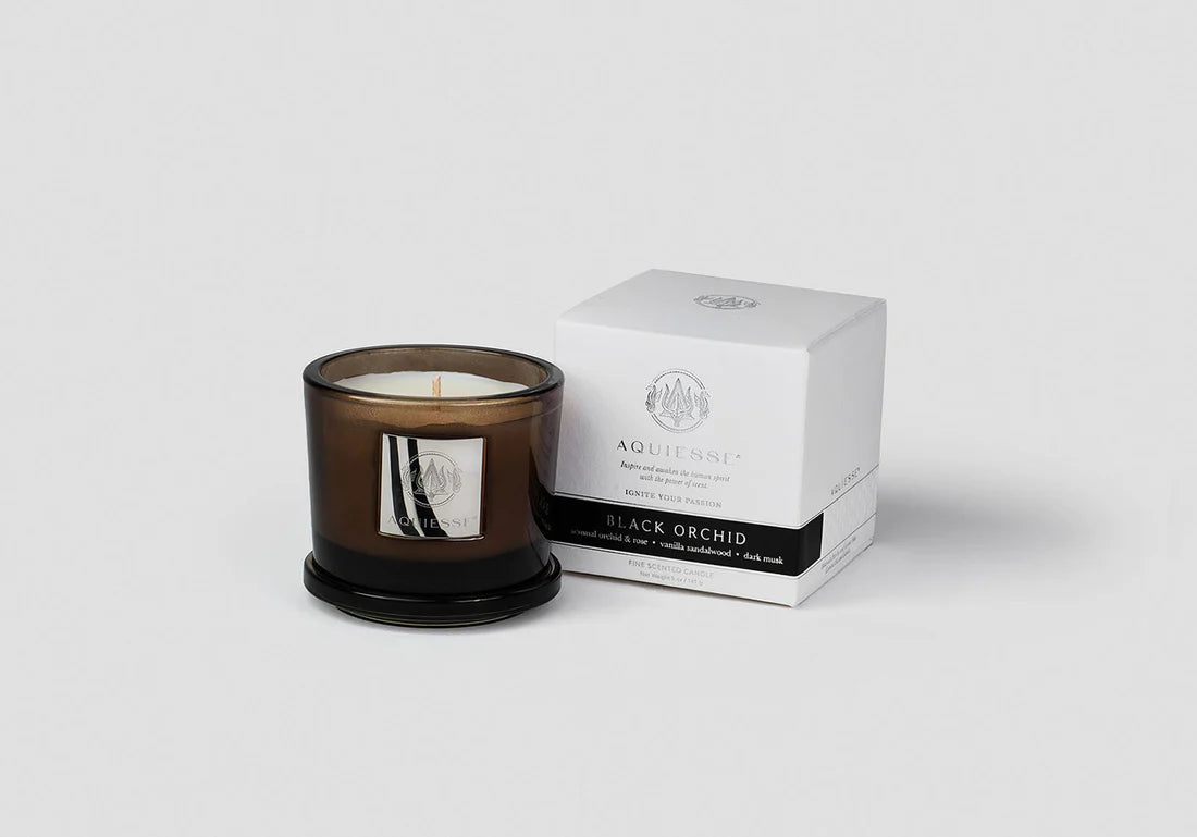 AQUIESSE : Black Orchid Candle