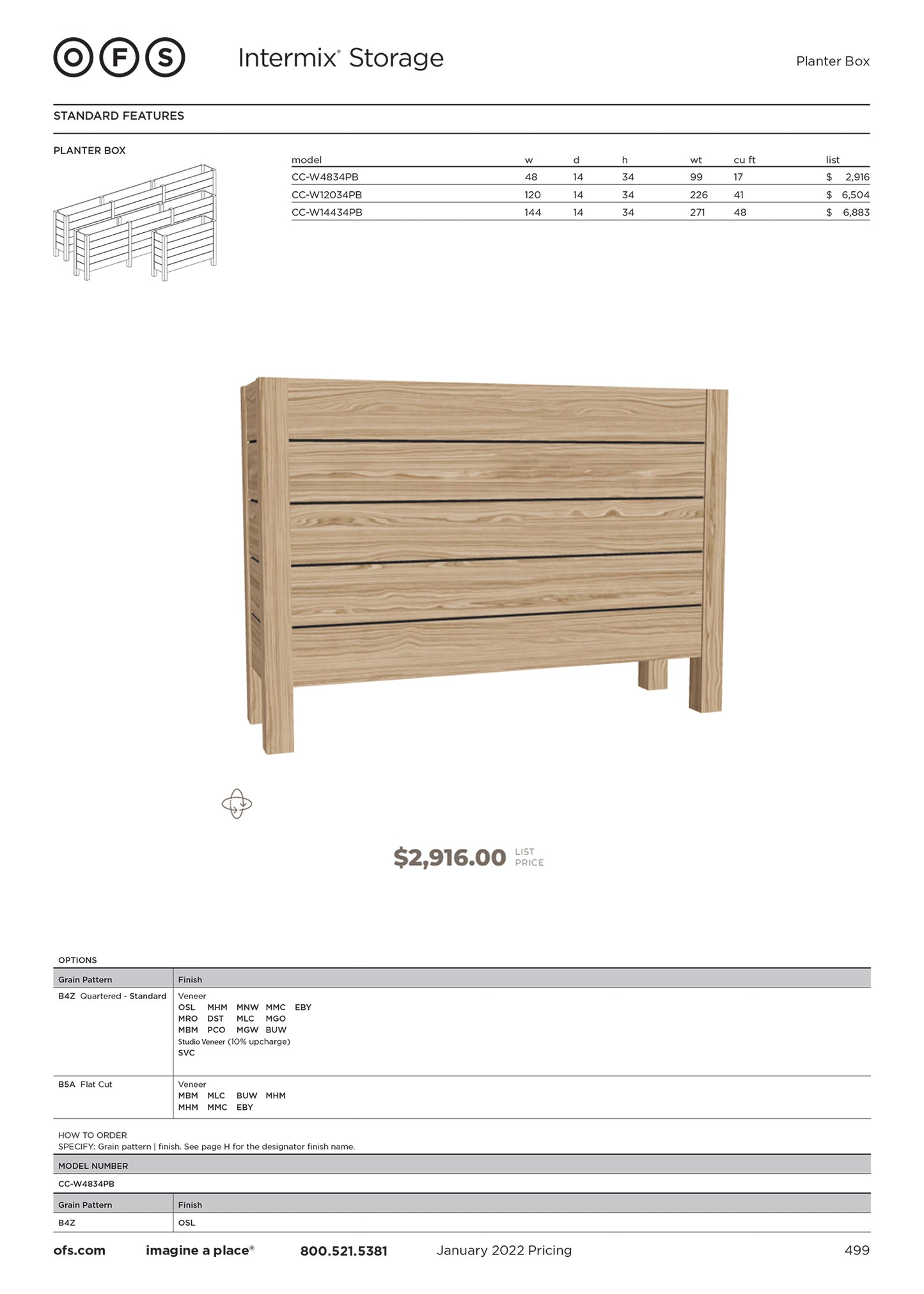 OFS Intermix Planter/Divider