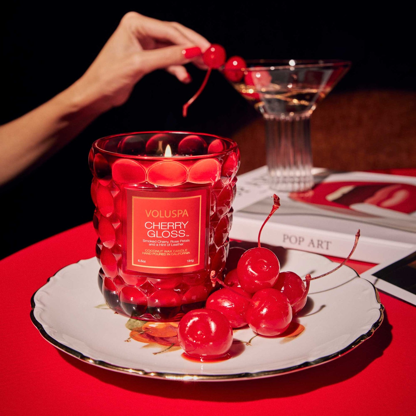 Voluspa : Cherry Gloss Candle