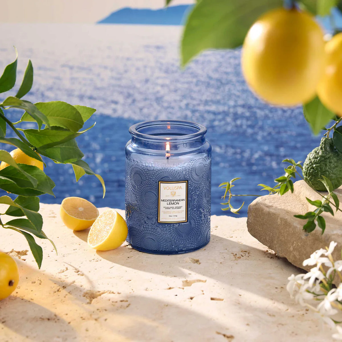 Voluspa : Mediterranean Lemon Candle
