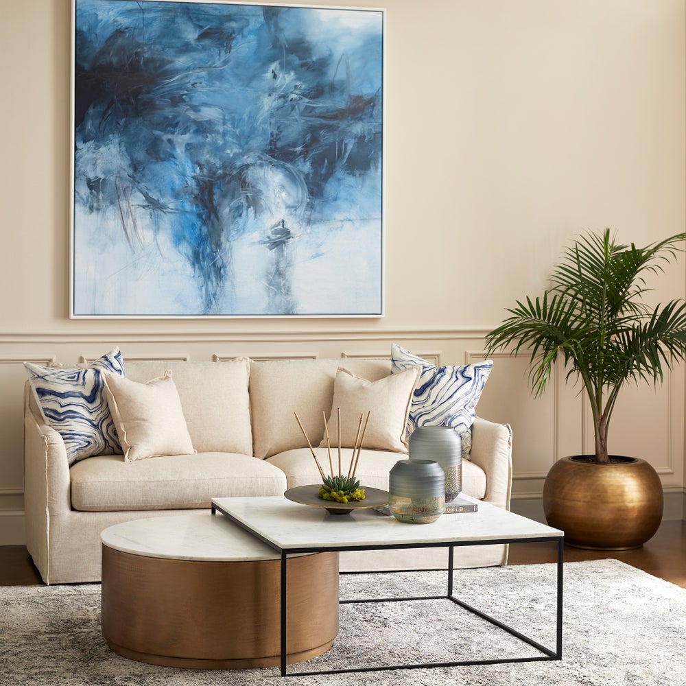 Nessman Round Cocktail Table