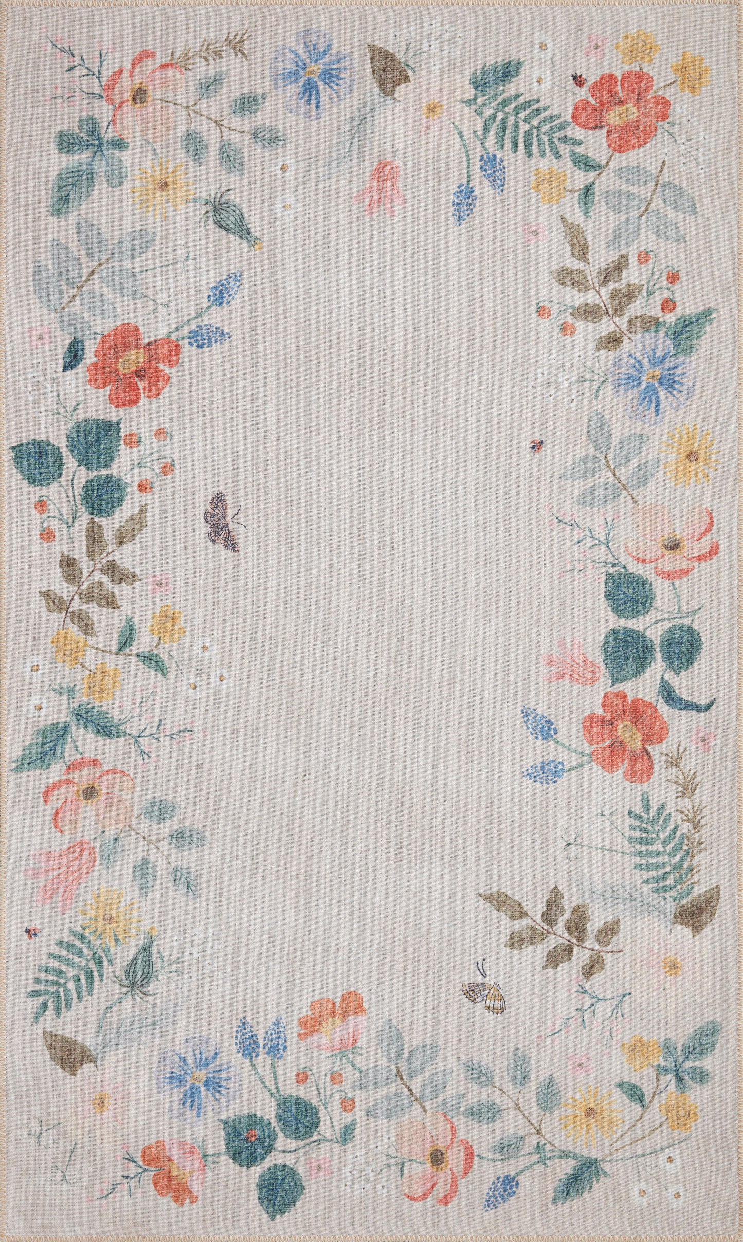 A picture of Loloi's Atelier rug, in style ATE-03, color Cream