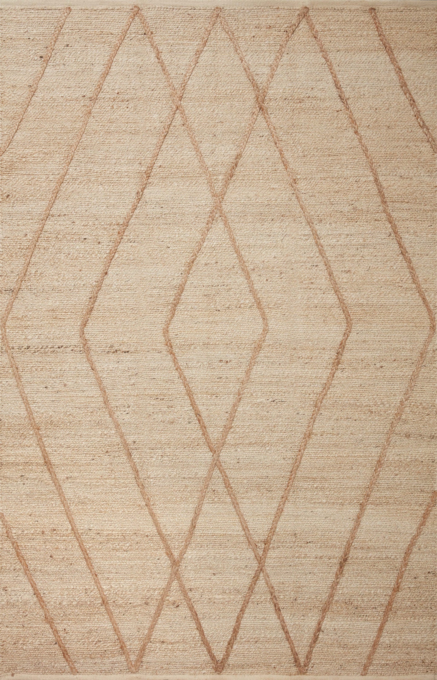 A picture of Loloi's Bodhi rug, in style BOD-02, color Ivory / Natural