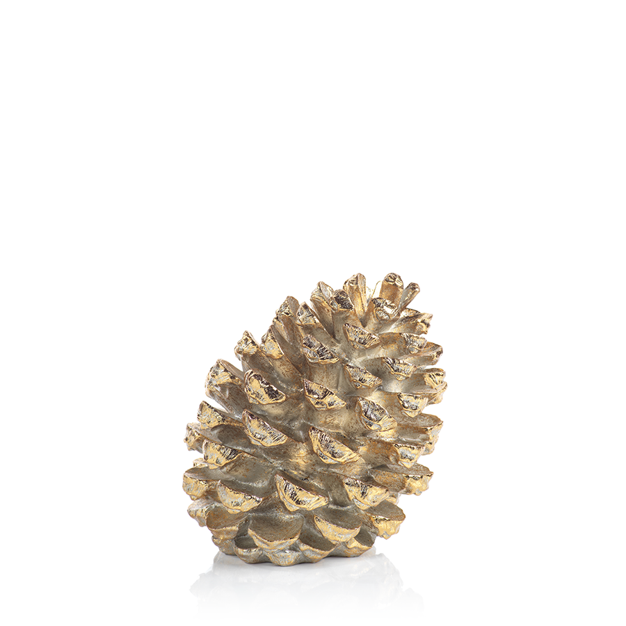 Deluxe Goldleaf Pinecone