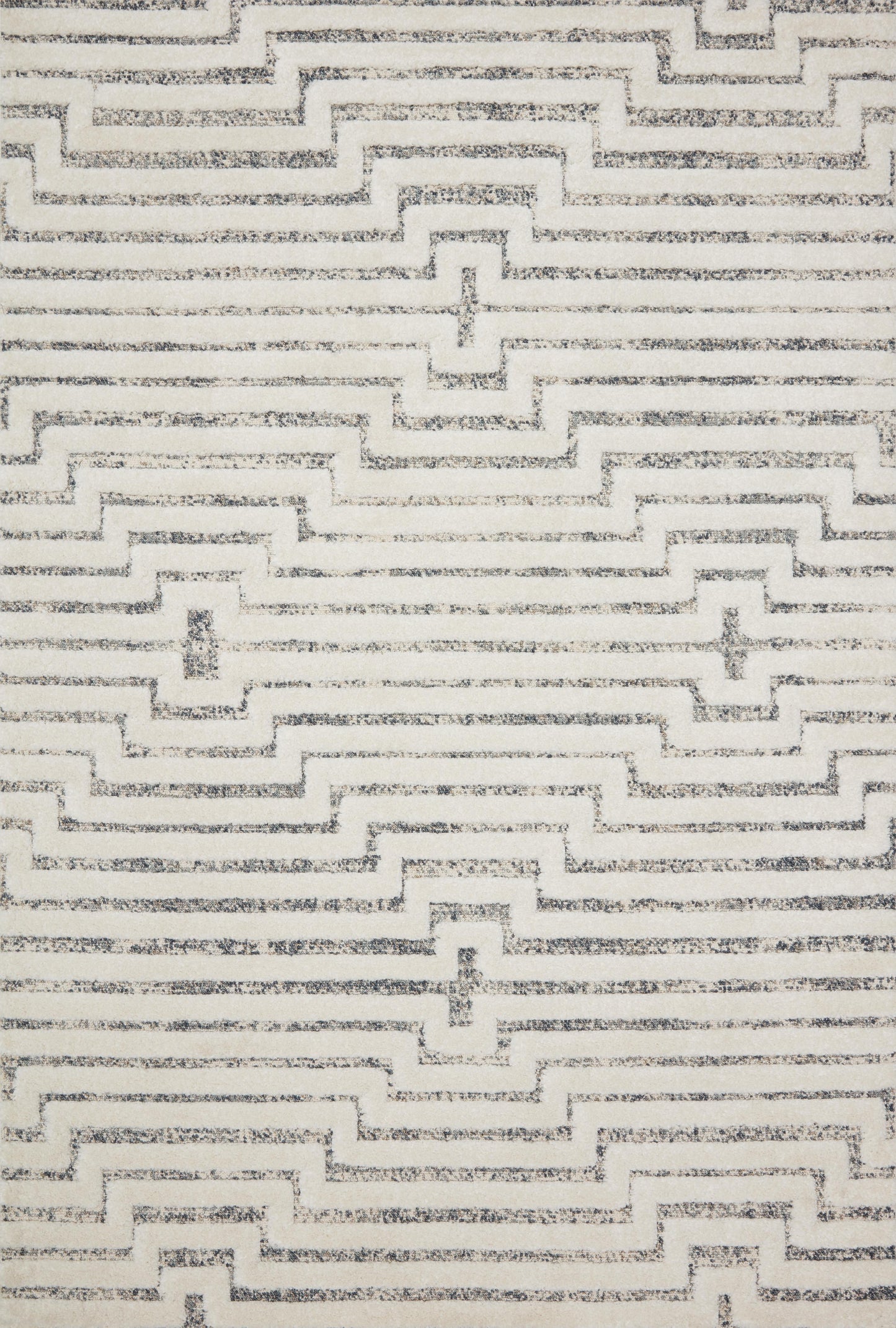 A picture of Loloi's Hagen rug, in style HAG-03, color White / Sky