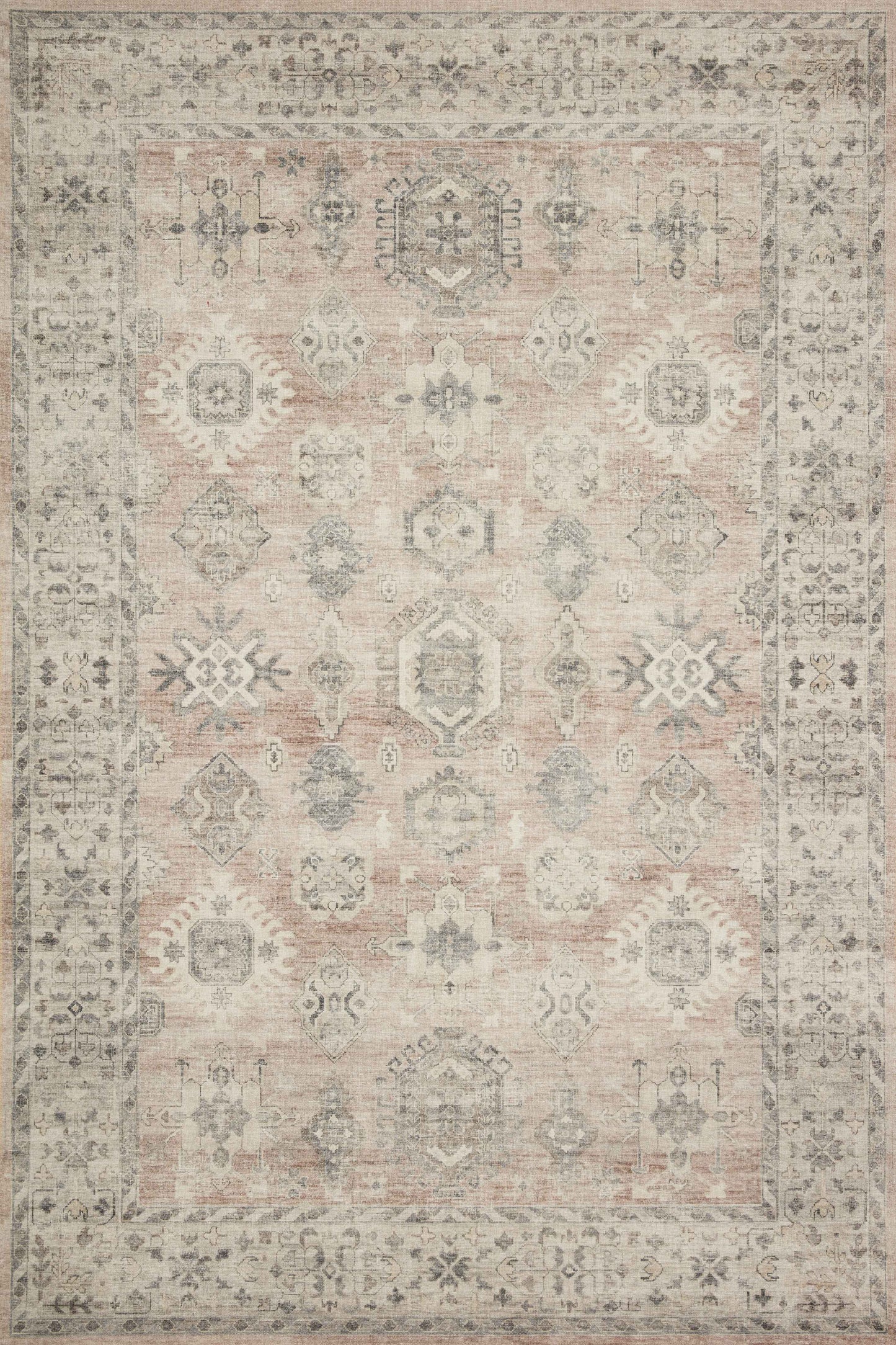 A picture of Loloi's Hathaway rug, in style HTH-03, color Java / Multi