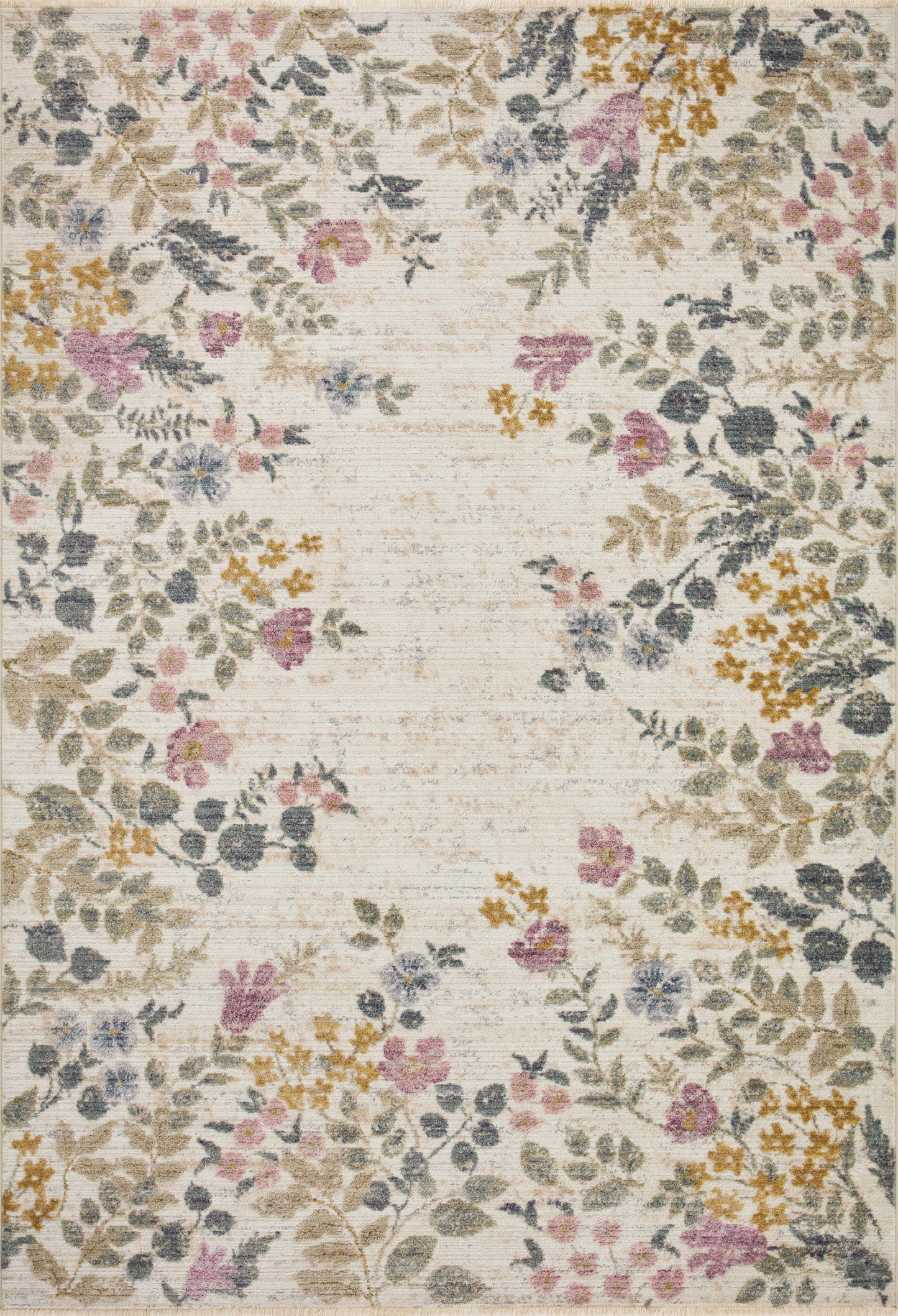 A picture of Loloi's Provence rug, in style PRO-01, color Ivory