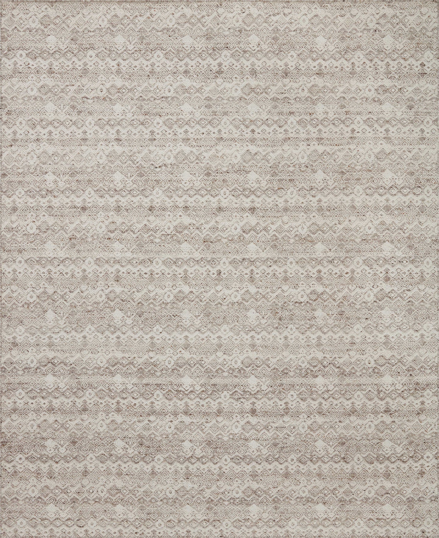 A picture of Loloi's Raven rug, in style RAV-03, color Dove / Ivory