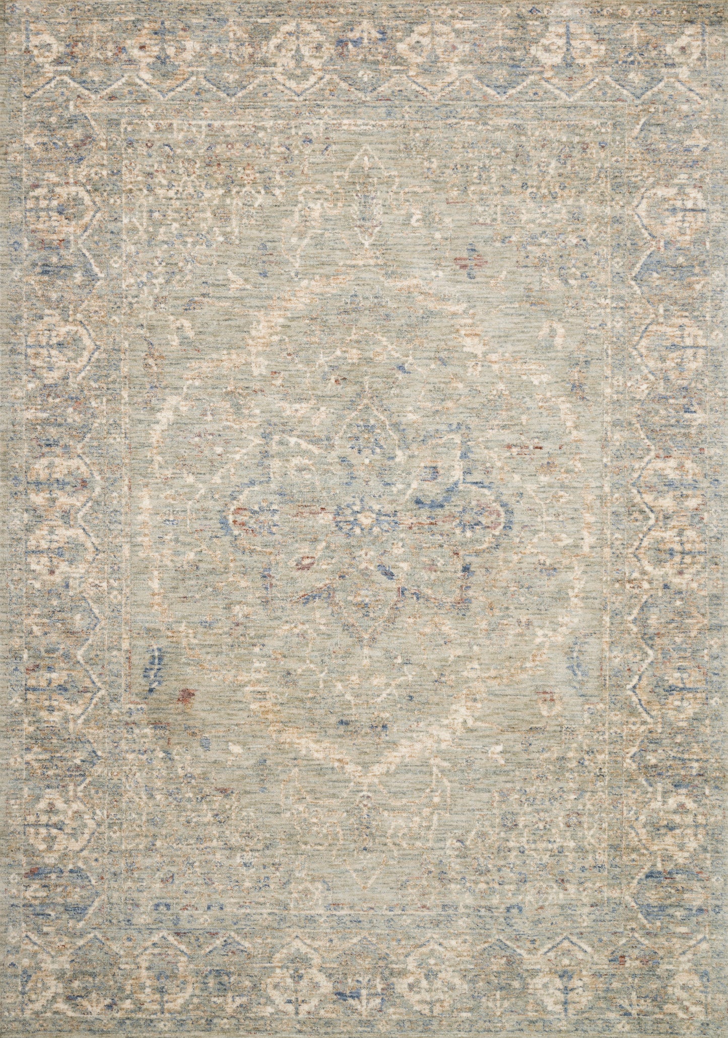 A picture of Loloi's Revere rug, in style REV-02, color Mist