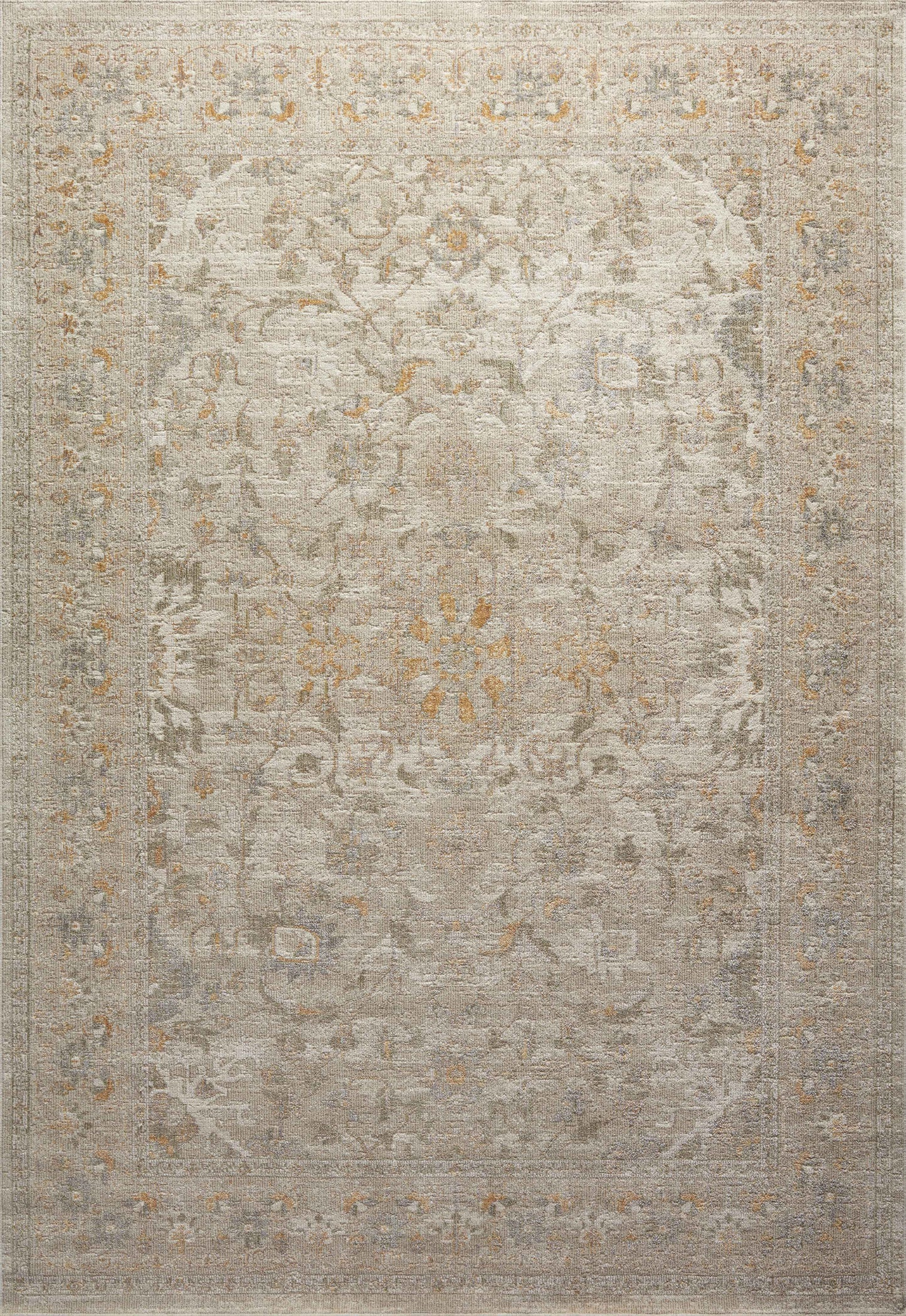 A picture of Loloi's Rosemarie rug, in style ROE-02, color Ivory / Natural