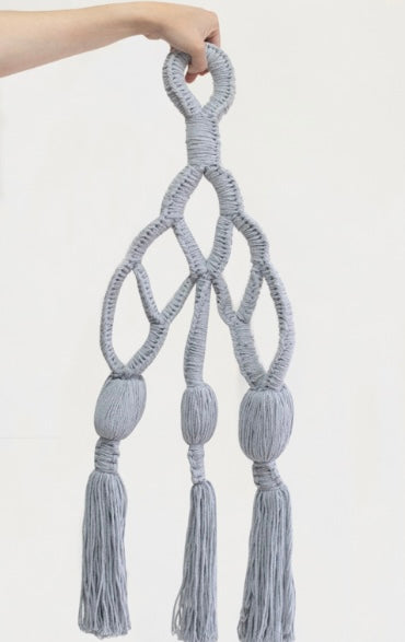 Hand Braided Macrame Tassel