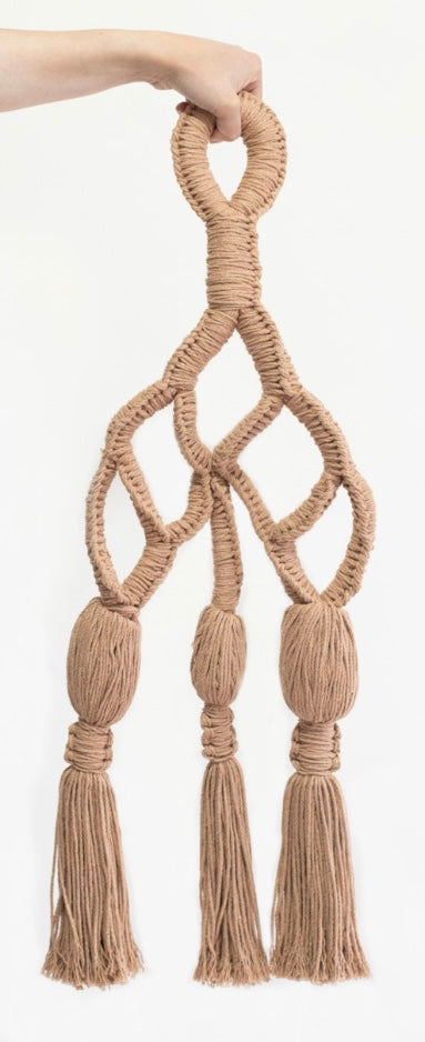 Hand Braided Macrame Tassel