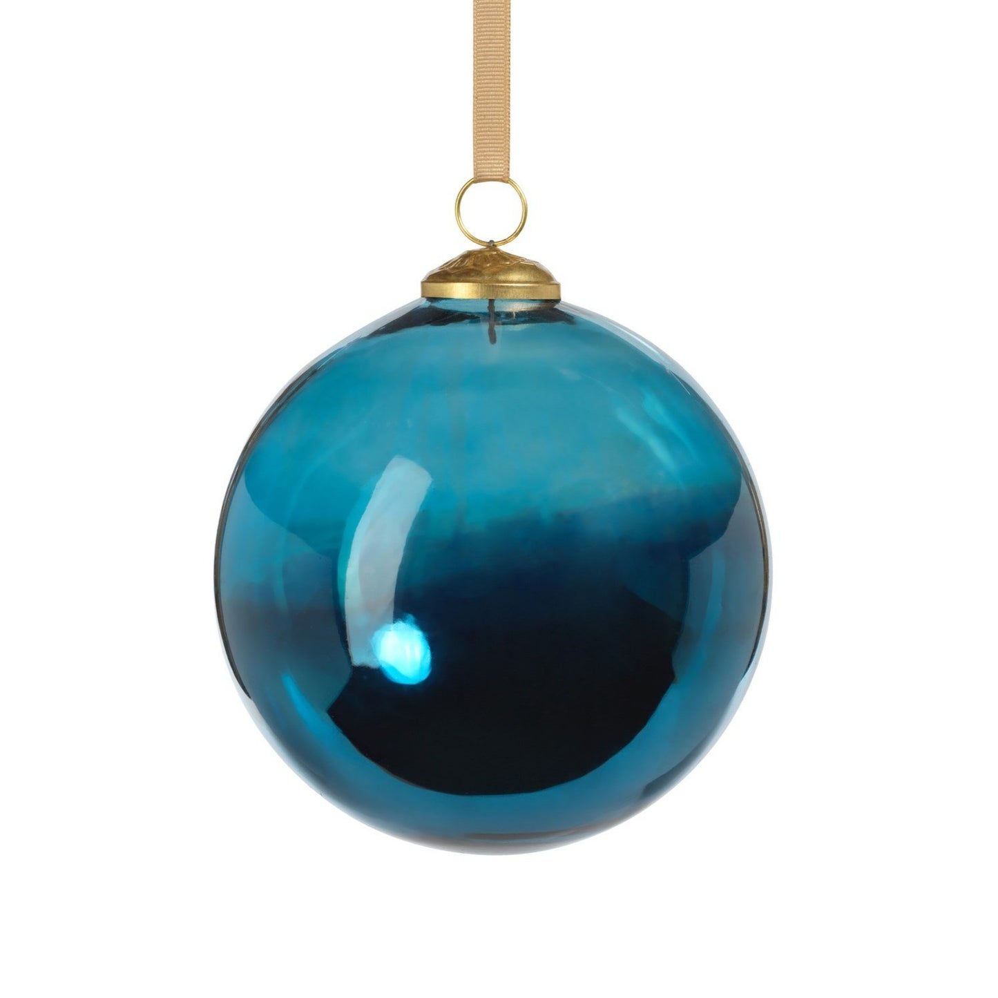 Blue Luster Ombre Ornament