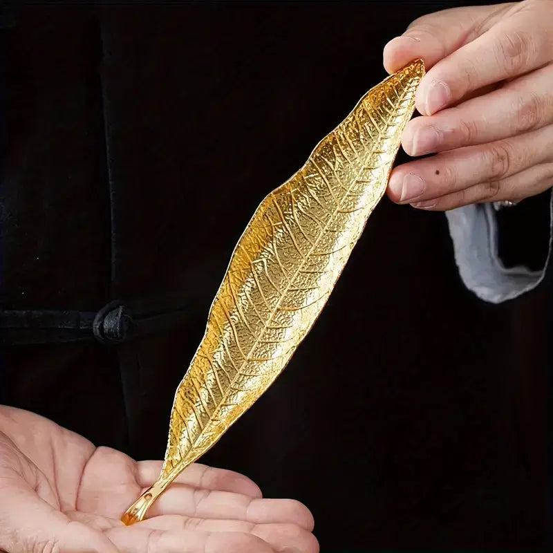 Metal Leaf Incense Holder