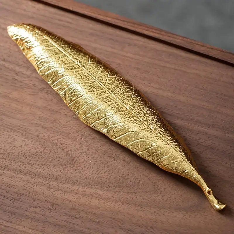 Metal Leaf Incense Holder