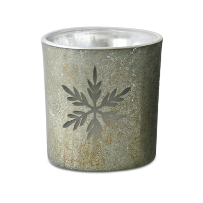 Mercury Snowflake Candle Holder