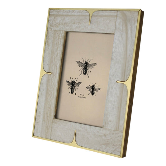 Encaustic Brass Frame