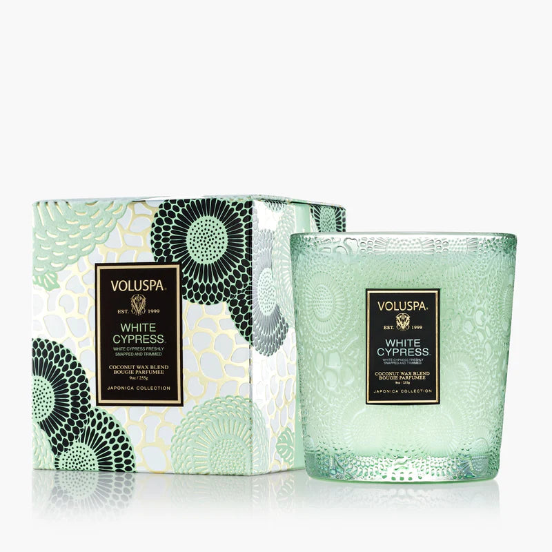 Voluspa : White Cypress Collection