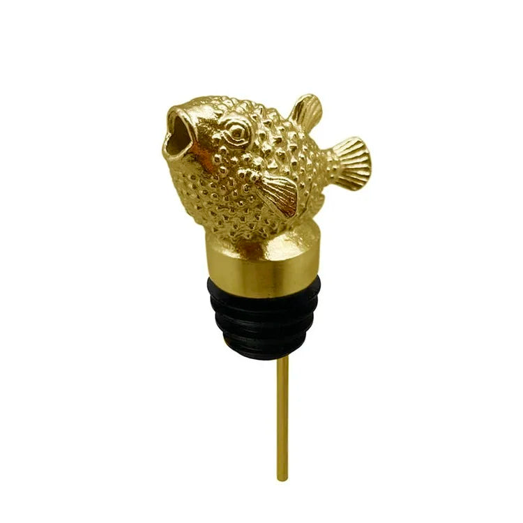 Titanium Gold Wine Pourer