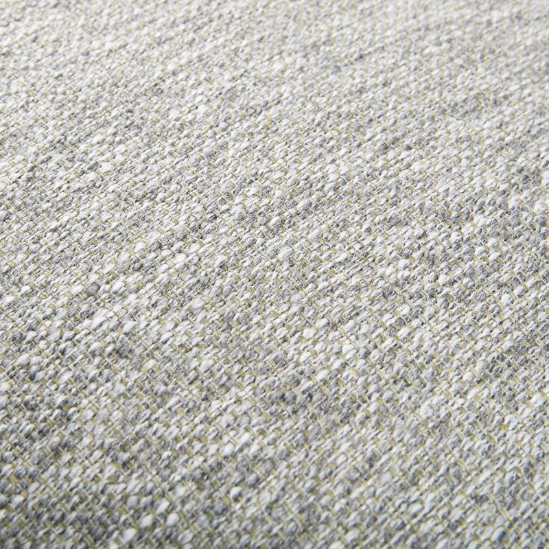 Close-up of a textured gray fabric surface
