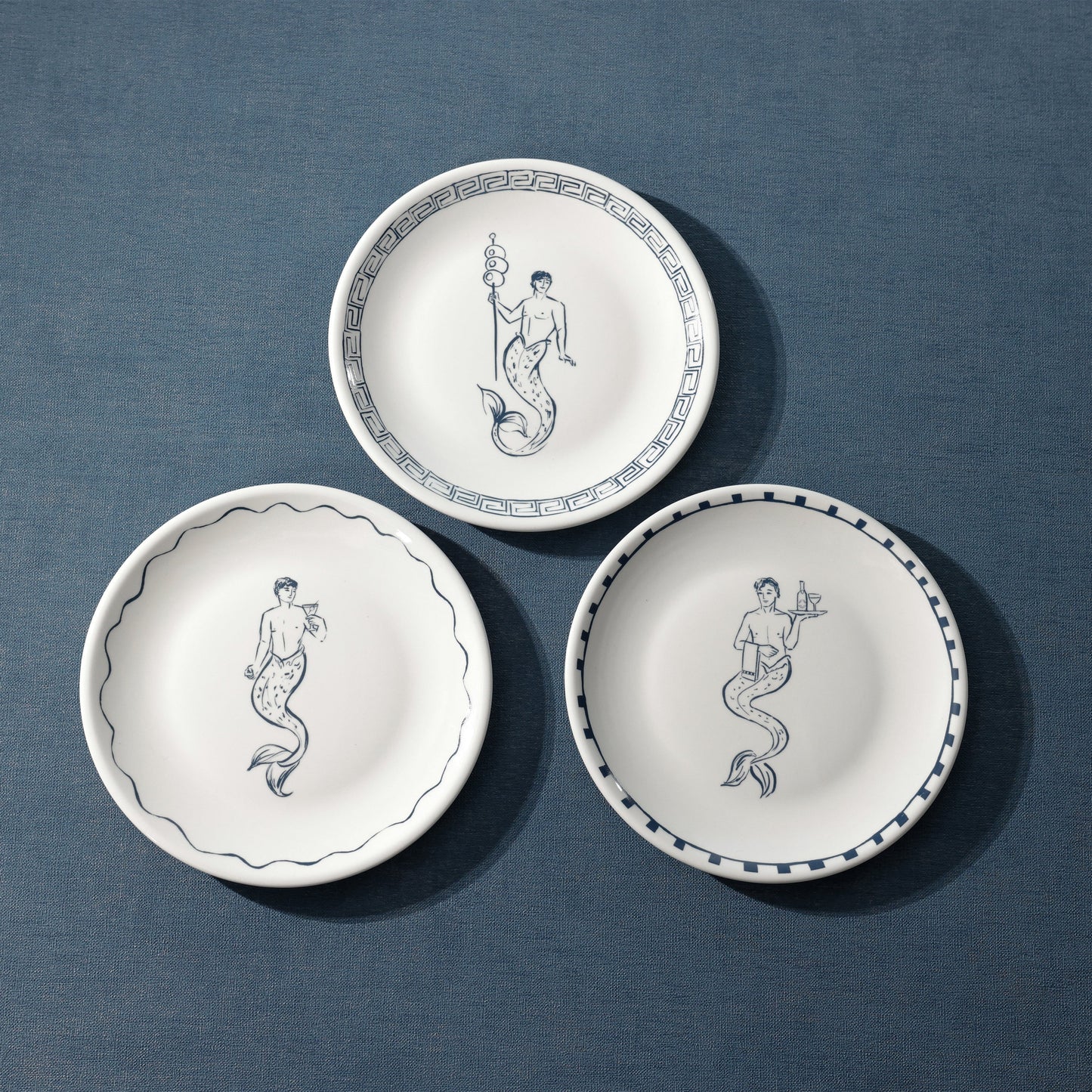 Merman Appetizer Plates