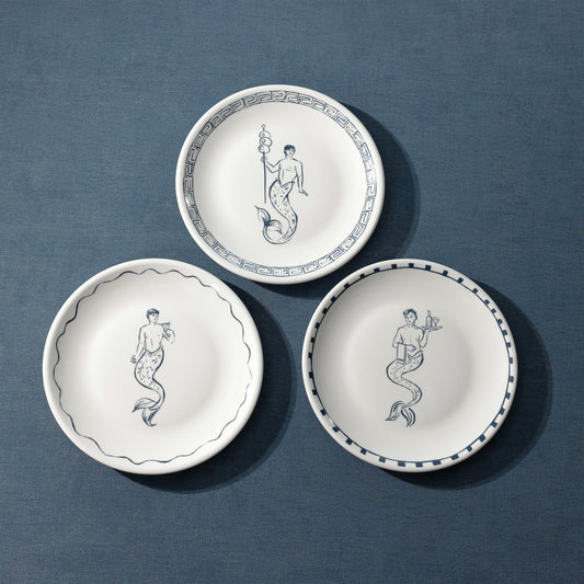 Merman Appetizer Plates