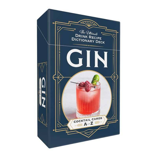 Gin Cocktail Cards A–Z by Adams Media