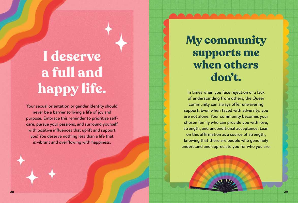 Affirmations for Queer People by Jess Vosseteig
