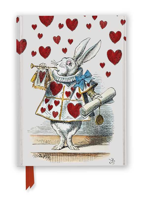 Alice in Wonderland: White Rabbit (Foiled Journal) by