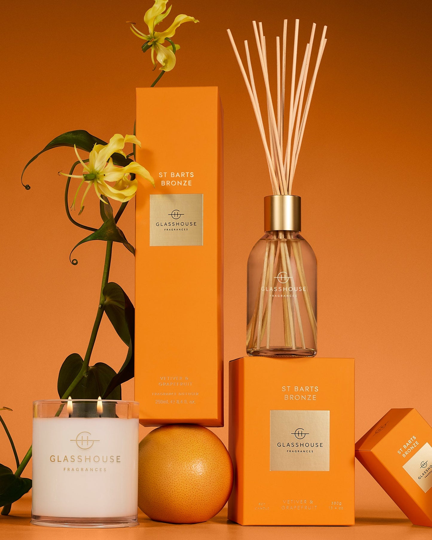 Glasshouse : St Barts Bronze Diffuser