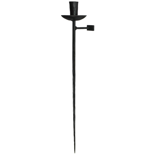 Forged Iron Taper Wall Sconce