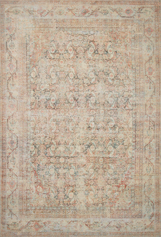 A picture of Loloi's Adrian rug, in style ADR-01, color Natural / Apricot