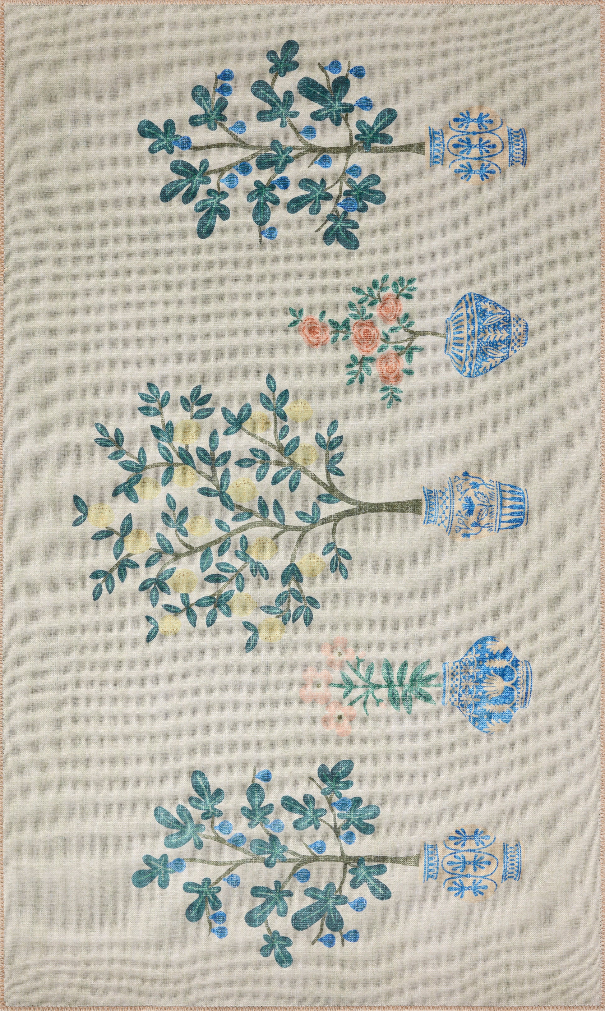 A picture of Loloi's Atelier rug, in style ATE-01, color Ivory