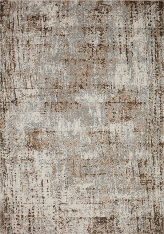 A picture of Loloi's Austen rug, in style AUS-01, color Natural / Mocha