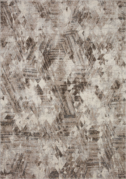 A picture of Loloi's Austen rug, in style AUS-03, color Natural / Mocha