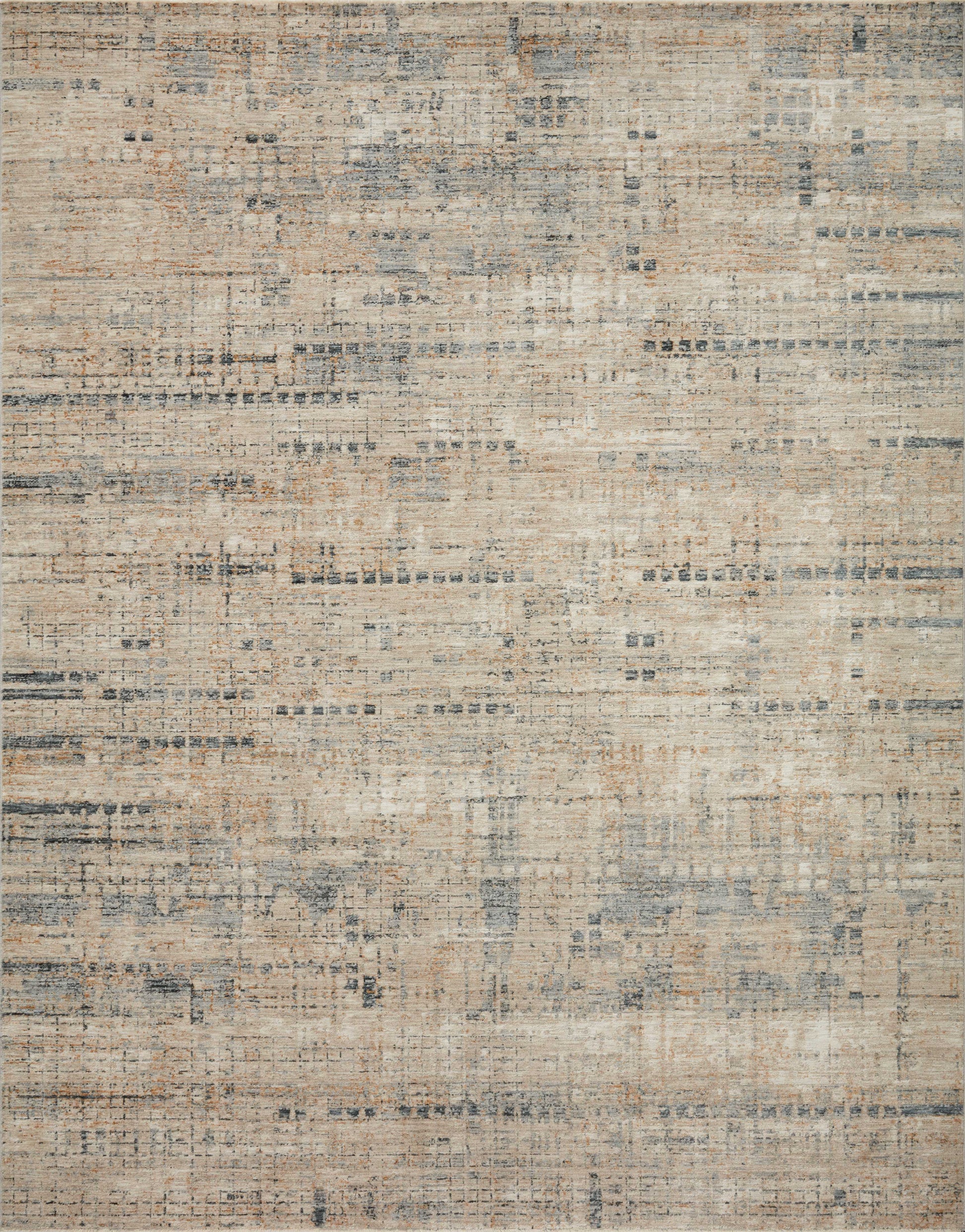 A picture of Loloi's Axel rug, in style AXE-01, color Stone / Sky