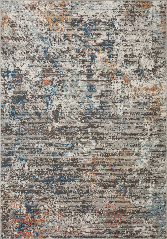 A picture of Loloi's Bianca rug, in style BIA-06, color Granite / Multi