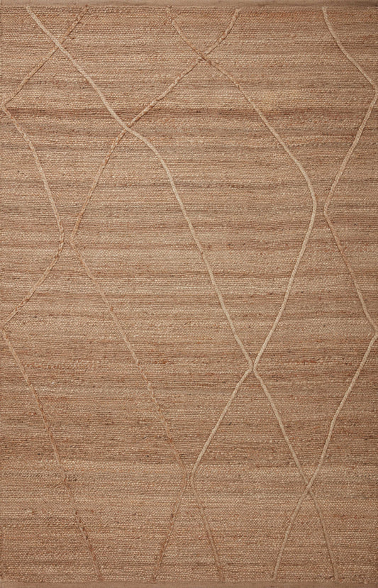 A picture of Loloi's Bodhi rug, in style BOD-05, color Natural / Natural