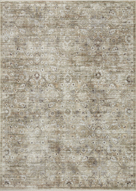 A picture of Loloi's Bonney rug, in style BNY-08, color Moss / Bark