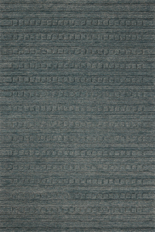 A picture of Loloi's Bradley rug, in style BRL-05, color Teal / Teal