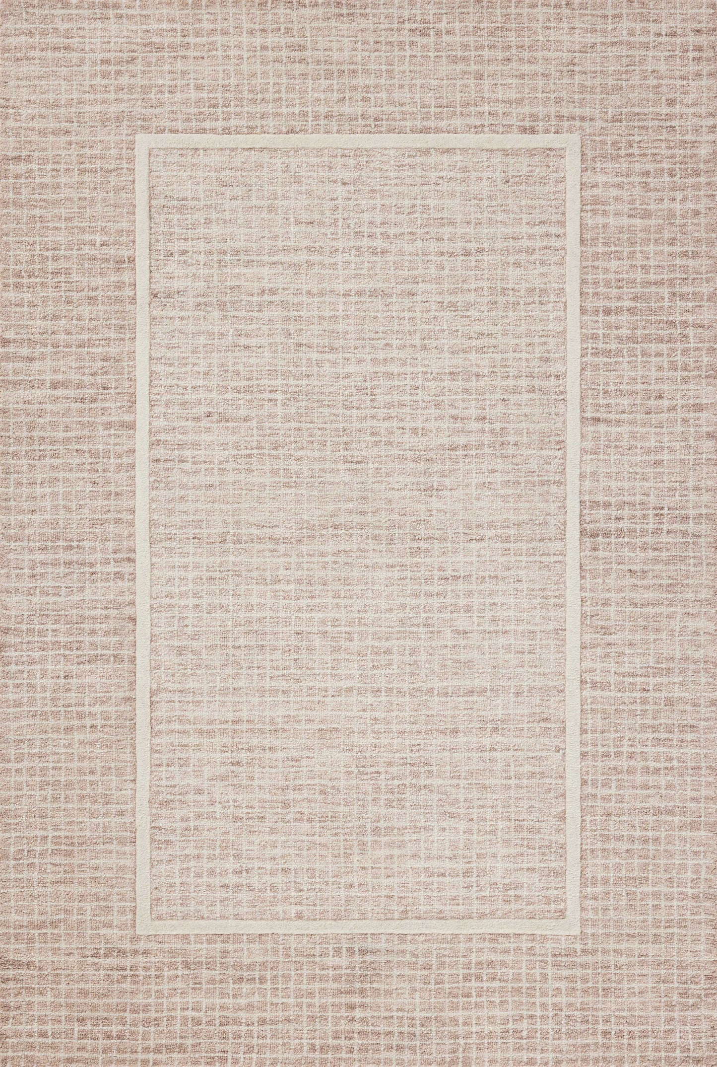 A picture of Loloi's Briggs rug, in style BRG-01, color Blush / Ivory