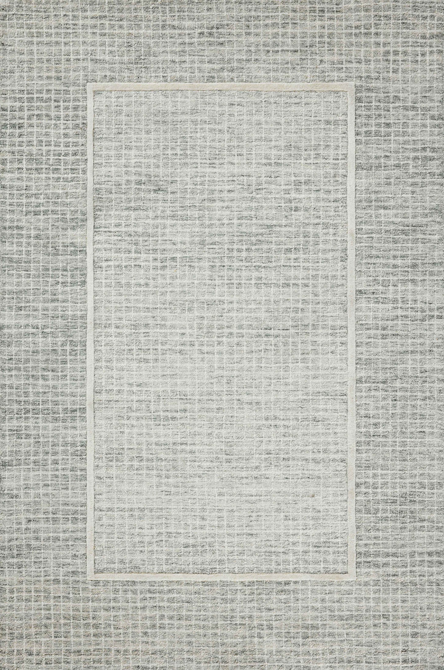 A picture of Loloi's Briggs rug, in style BRG-01, color Mist / Ivory