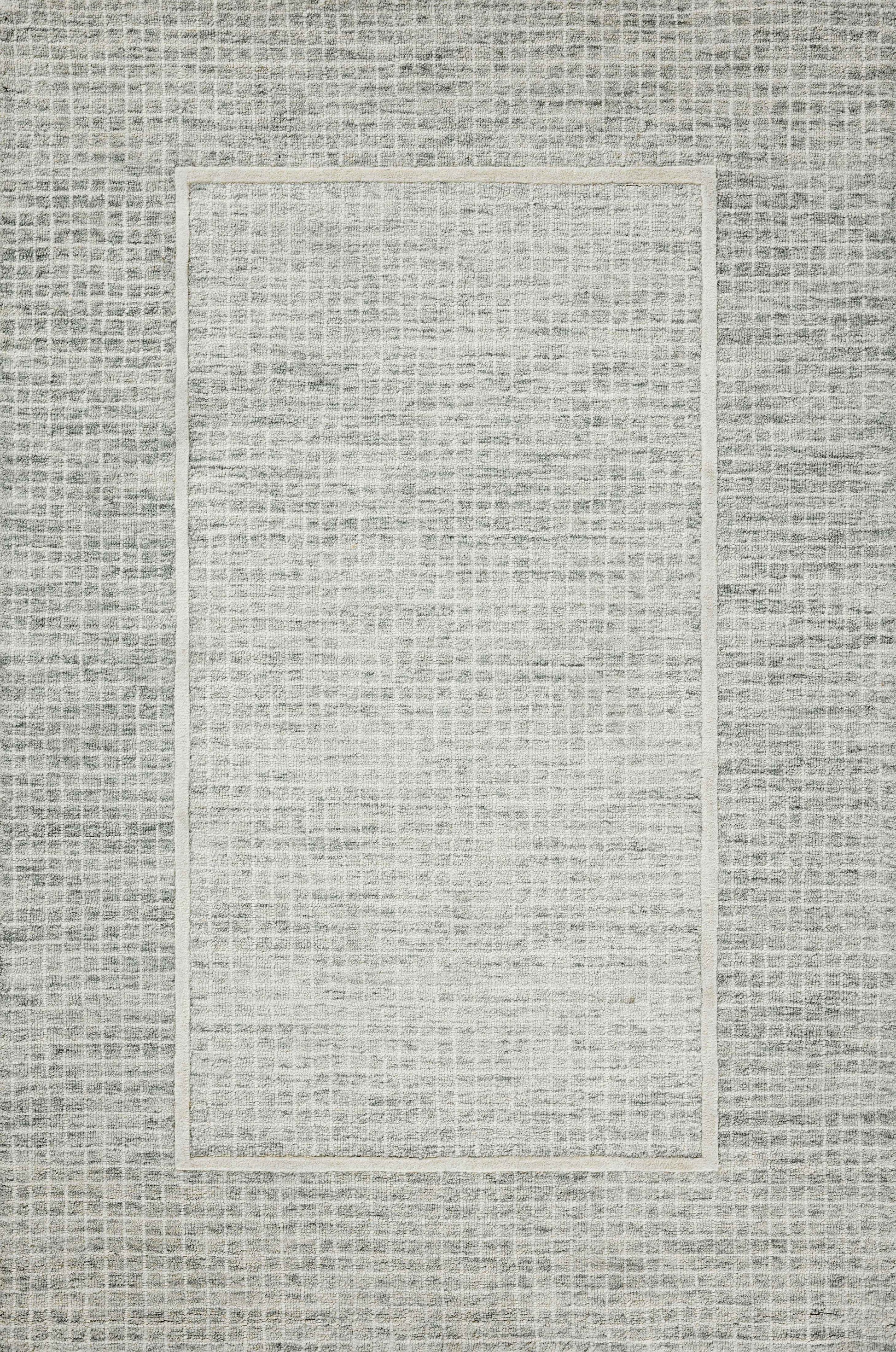 A picture of Loloi's Briggs rug, in style BRG-01, color Mist / Ivory