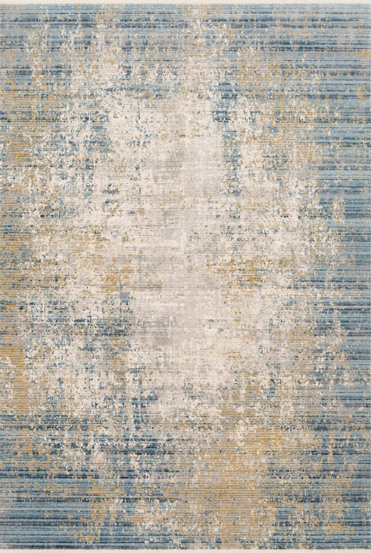 A picture of Loloi's Claire rug, in style CLE-08, color Neutral / Sea
