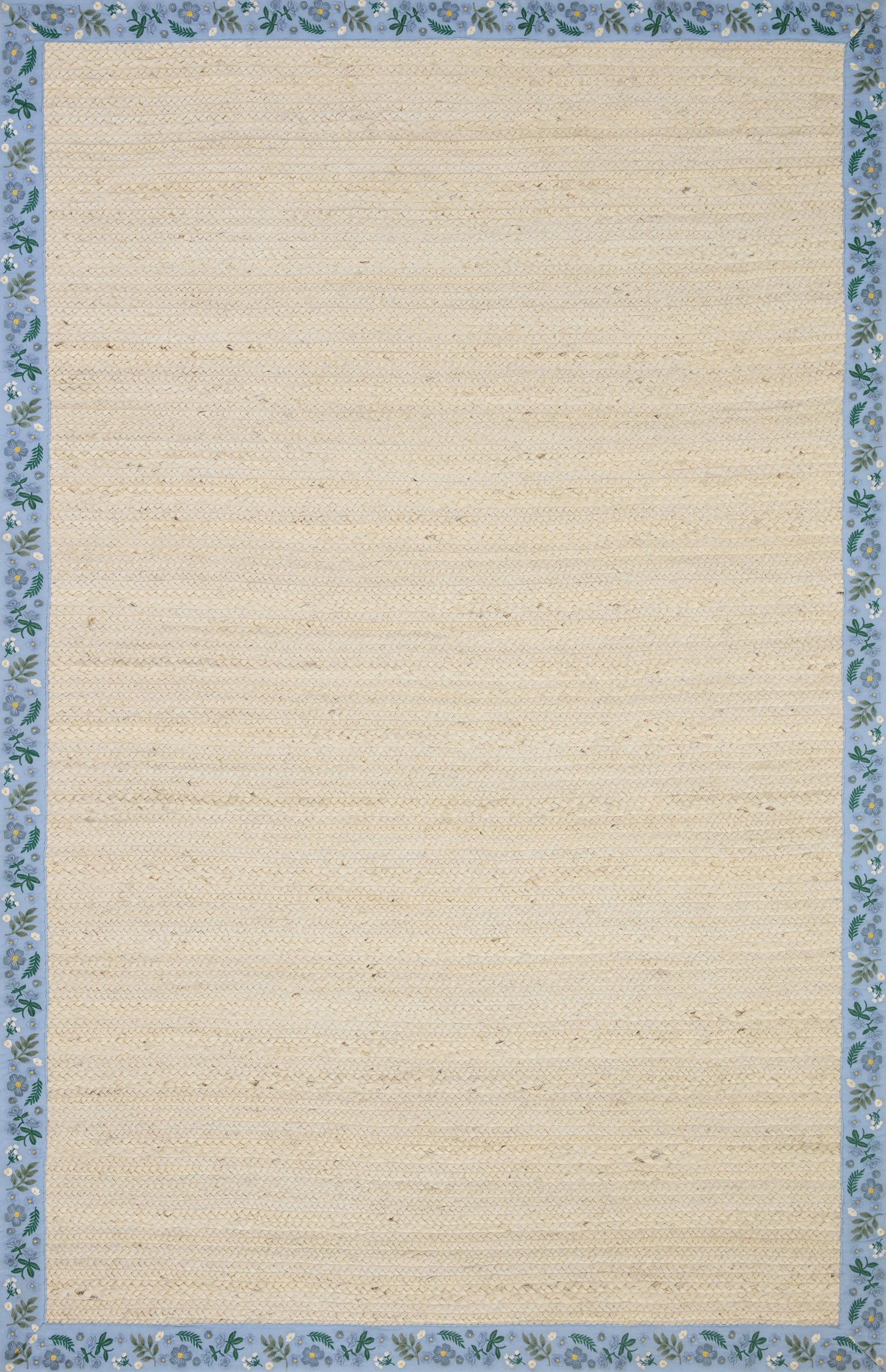 A picture of Loloi's Costa rug, in style COS-01, color Ivory / Periwinkle
